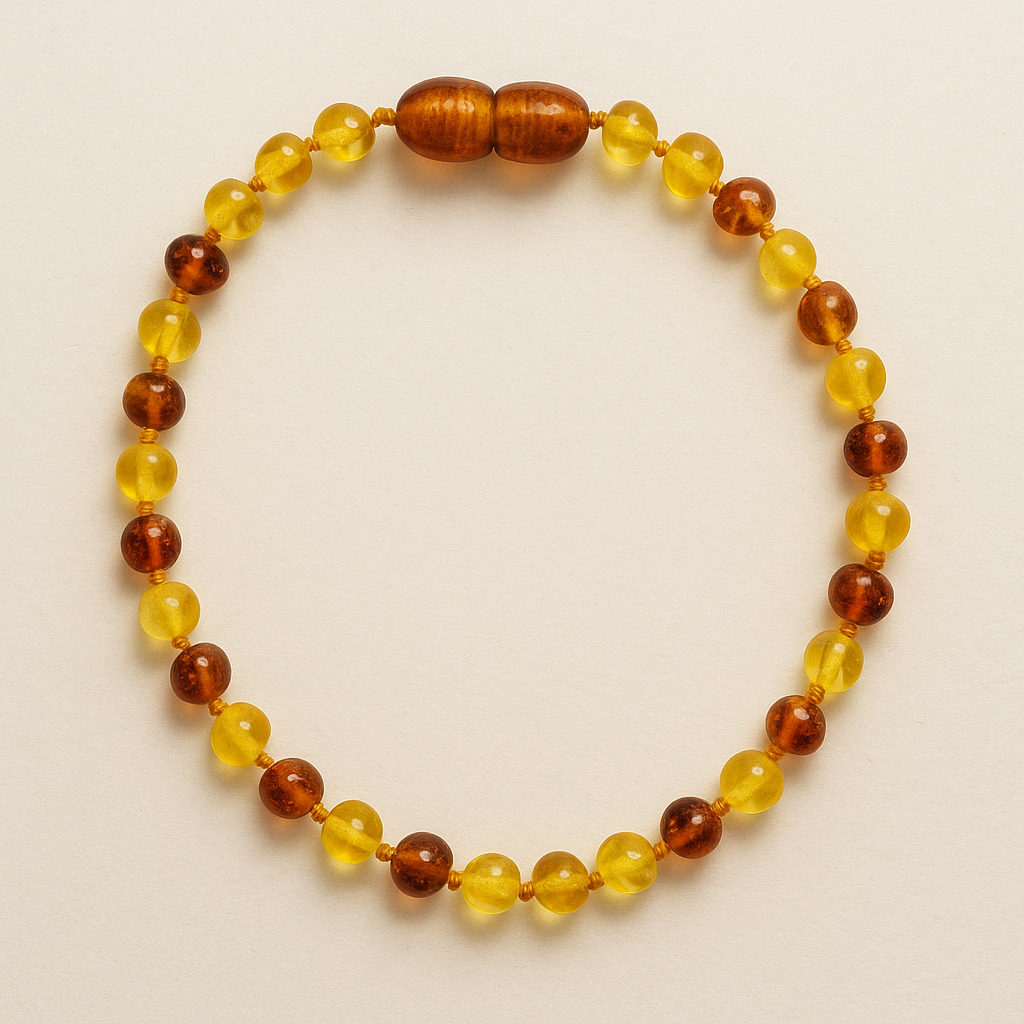 Baby amber necklace natural stone from Istanbul Grand Bazaar